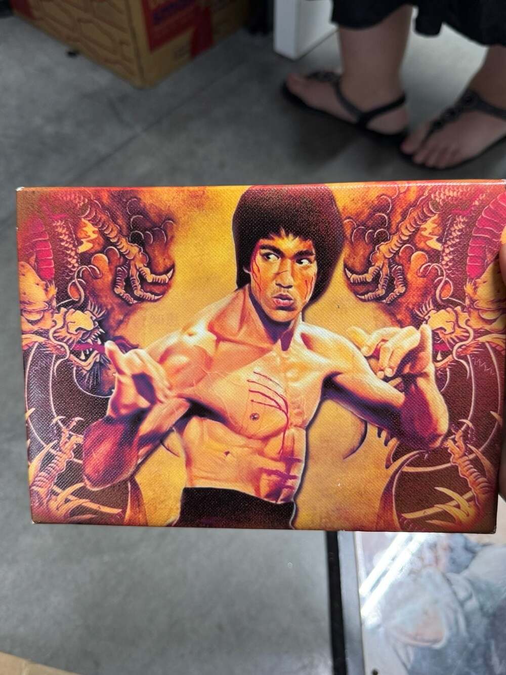 Bruce Lee Enter The Dragon Canvas Wall Art Print Venice Beach California